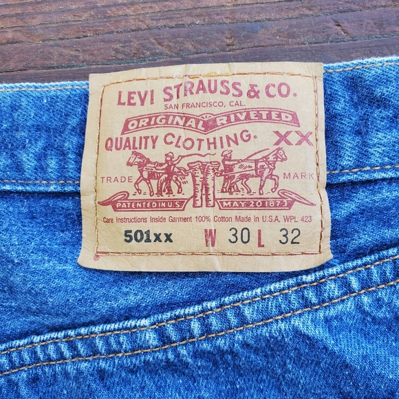 90s VINTAGE 501 JEANS - Picture 8 of 11